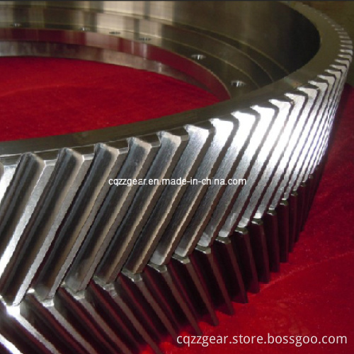 Herringbone Gear with Small Undercut for Oil Slurry Pump